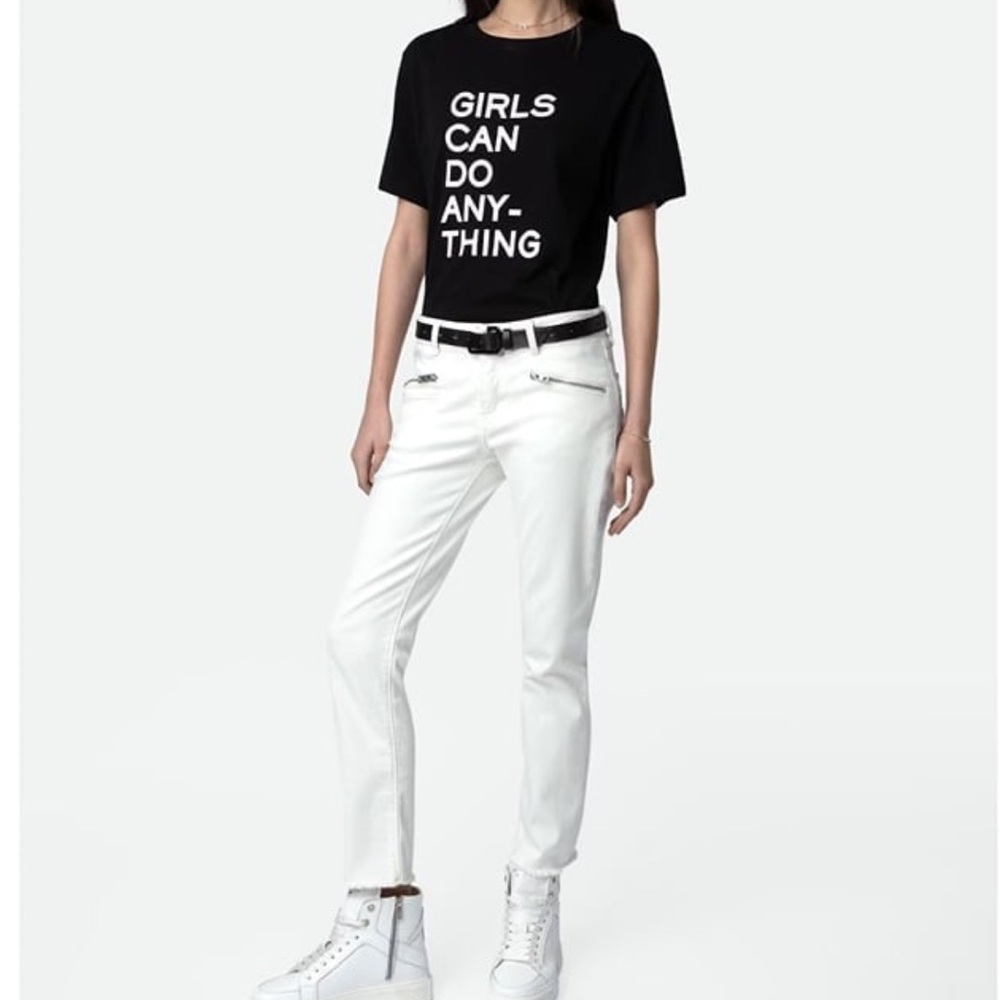 Zadig white jeans size 26